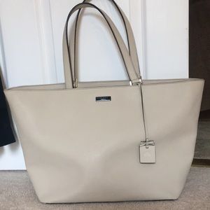 Kate Spade cream color tote